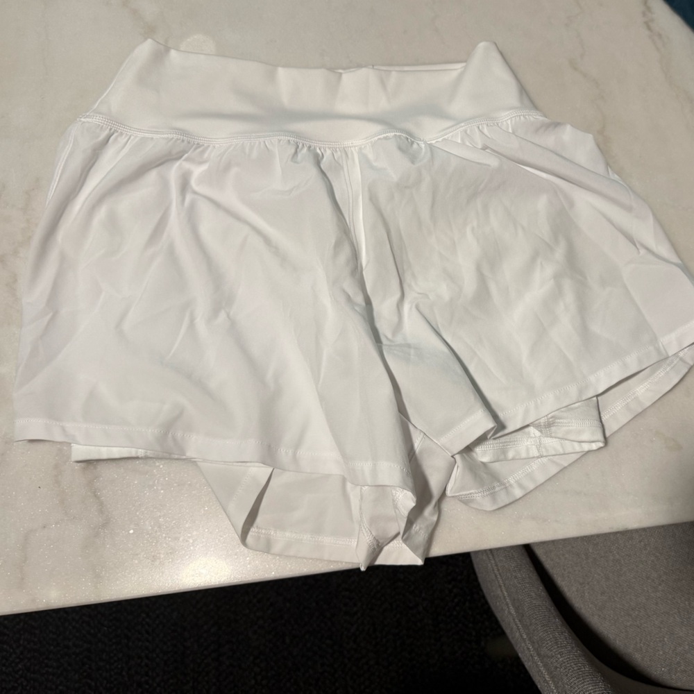 Abercrombie & Fitch YPB White Shorts